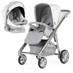 Duo Bébécar Via Chassis Cromado + Easymaxi LF Reclinável KP050