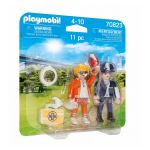 Playmobil Duo Socorrista e Policial - 70823