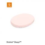 Stokke Lençol Ajustável Sleepi Mini Peachy Pink
