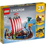 LEGO Creator O Barco Viking e a Serpente de Midgard - 31132
