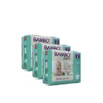 Fraldas Bambo Nature Tamanho 2 S (3-6Kg) Pack 3x30 unidades