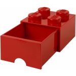LEGO Caixa de Arrumação Brick Drawer 4 Vermelha
