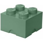LEGO Caixa de Arrumação Brick 4 Verde Seco