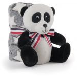 Perletti Peluche com Manta Oso Panda 22cm