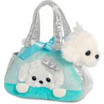 Aurora Peluche Fancy Perro Blanco 21cm