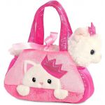 Aurora Peluche/Mala Fancy Pal Gato Rosa 21cm