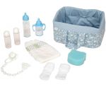 Arias Elegance Basket With Accessories Included Blue