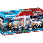 Playmobil City Action Veículo de Resgate: Us Ambulance 93 Peças - 70936