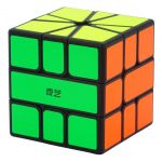 Qy Speedcube Cubo Mágico Qiyi Square One Qifa Preto