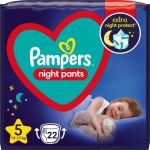 Pampers Night Pants Size 5 Fralda-Cueca para a noite 12-17 kg 22 Unidades