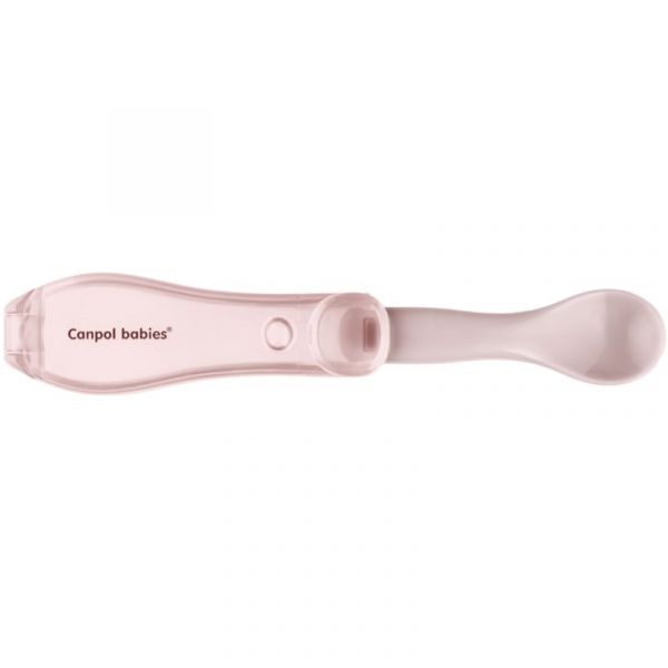 Canpol babies Silicone Spoon pink