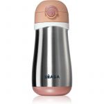 Beaba Stainless Steel Bottle With Handle Copo Térmico Old Pink 350 ml