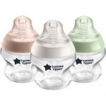 Tommee Tippee C2N Closer To Nature Baby Bottles Set Biberão 0m+ 3x150 ml