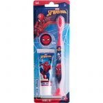Marvel Spiderman Travel Kit Conjunto de Cuidado Dental para Crianças