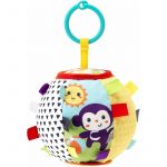 Infantino Sensory Bowl Brinquedo Contrastante para Pendurar com Espelho Pequeno