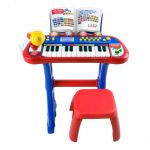 Bontempi Piano Eletrónico Bontempi com Microfone e Banco 24 Teclas - CB46936