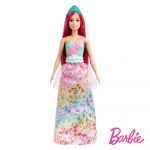 Barbie Dreamtopia Princesa Cabelo Rosa/Avermelhado
