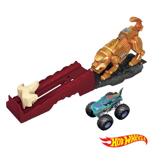 TESTEI A SUPER PISTA HOT WHEELS DO DRAGÃO DE FOGO LANÇADOR!! 