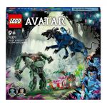LEGO Avatar Neytiri e Thanator contra Quaritch com AMP Suit - 75571