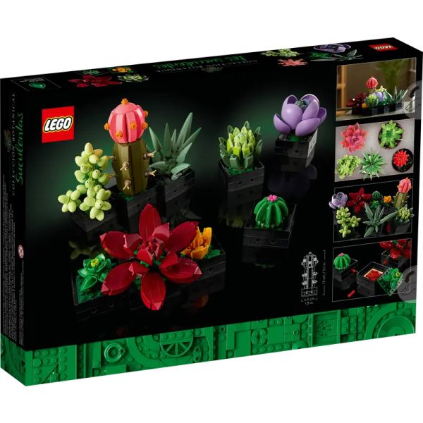 LEGO Icons: Suculentas 771 Peças - 10309