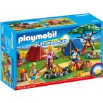 Playmobil Plus Summer Fun Acampamento de Verão com Fogueira LED - 6888