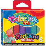 Colorino Plasticina com Brilhantes 6 Cores - PRT42697