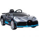 Homcom Carro Elétrico Infantil Bugatti Divo 12V Cinza