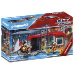 Playmobil City Action Quartel dos Bombeiros 61 Peças - 71193