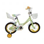 Kikkaboo Bicicleta Infantil de 14 Polgadas Makani Norte Verde