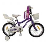 Kikkaboo Bicicleta Infantil de 16 Polgadas Makani Aurora Púrpura