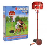 vidaXL Conjunto jogo de basquetebol portátil ajustável 180-230 cm