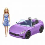Mattel Boneca Barbie And Her Purple Convertível