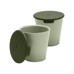Bibs Copo com Tampa Sage 2 Unidades Un.
