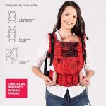 Isara the One Mochila Portabebé One Size Bloom In Rouge