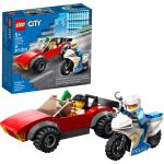 LEGO City Perseguição de Mota e Carro da Polícia - 60392