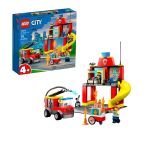 LEGO City Quartel e Camião dos Bombeiros - 60375