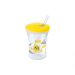 Nuk Action Cup 12M+ 230ml Amarelo