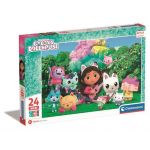 Clementoni Gabby's Doll House Puzzle 24 Maxi Peças Casa da Gabby - CL28520