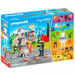 Playmobil My Figures: Missão Resgate 5+ - 70980