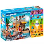 Playmobil My Figures: Ilha Pirata 5+ - 70979