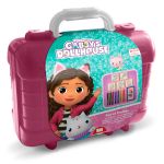 Multiprint Kit Mala para Colorir com Carimbos Gabby's Dollhouse - Casa de Bonecas