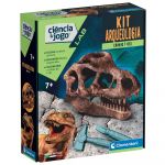 Clementoni Kit Ciência & Jogo - Laboratório de Arqueologia: Crânio T-rex - 67328
