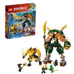 LEGO Ninjago: Mechs da Equipa Ninja de Lloyd e Arin Idades 9+ 764 Peças - 71794