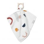 Liewood Fralda de Pano 30x30cm Com Roca Madeira Gato