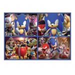 Educa 4 Puzzles Sonic 50-80-100-150