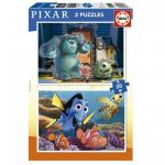Educas Puzzle 2x20 Peças, Pixar