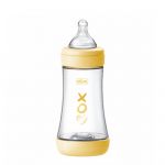 Biberão Perfect 5 Fluxo Médio 240ml Amarelo