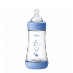 Biberão Perfect 5 Fluxo Médio 240ml Azul