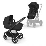 Duo Cybex Eos Lux Moon Black