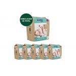 Fraldas Bambo Nature Nº 3 (4-8kg) Pack 6×28 Un